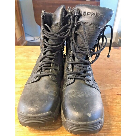 Propper Men's Series 200 6" Side Zip Boots Black US Men's 5W Women's 7W - Picture 2 of 14